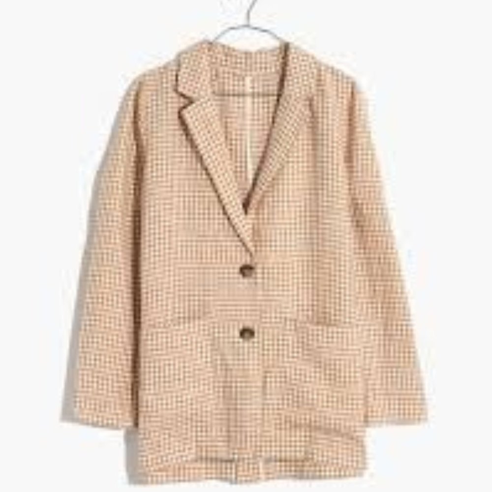 Madewell linen Dorset Blazer